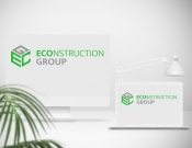 Projekt graficzny, nazwa firmy, tworzenie logo firm Logo firmy ECOnstruction Group - Konwer