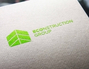 Projekt graficzny, nazwa firmy, tworzenie logo firm Logo firmy ECOnstruction Group - JEDNOSTKA  KREATYWNA