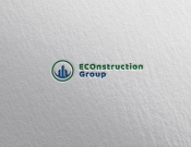 Projekt graficzny, nazwa firmy, tworzenie logo firm Logo firmy ECOnstruction Group - Marcinir
