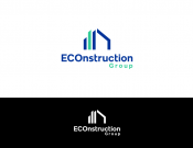 Projekt graficzny, nazwa firmy, tworzenie logo firm Logo firmy ECOnstruction Group - Quavol