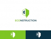 Projekt graficzny, nazwa firmy, tworzenie logo firm Logo firmy ECOnstruction Group - MMgraf