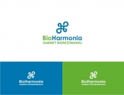 Projekt graficzny, nazwa firmy, tworzenie logo firm BioHarmonia gabinet rezonansu - malsta