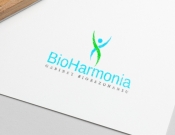 Projekt graficzny, nazwa firmy, tworzenie logo firm BioHarmonia gabinet rezonansu - ledidesigner