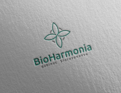 Projekt graficzny, nazwa firmy, tworzenie logo firm BioHarmonia gabinet rezonansu - Quavol