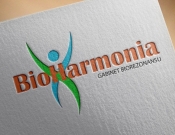 Projekt graficzny, nazwa firmy, tworzenie logo firm BioHarmonia gabinet rezonansu - ledidesigner