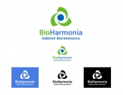 Projekt graficzny, nazwa firmy, tworzenie logo firm BioHarmonia gabinet rezonansu - makkena