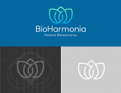 Projekt graficzny, nazwa firmy, tworzenie logo firm BioHarmonia gabinet rezonansu - Ferrari