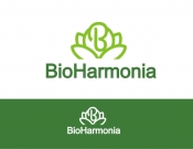 Projekt graficzny, nazwa firmy, tworzenie logo firm BioHarmonia gabinet rezonansu - evadesign