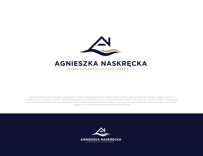 Projektowanie logo dla firm,  LOGO marka osobista Agnieszka N. , logo firm - Agnieszka N