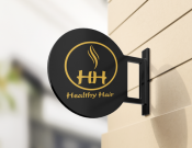 Projekt graficzny, nazwa firmy, tworzenie logo firm Logo dla salonu pielęgnacji włosów  - LewRasta