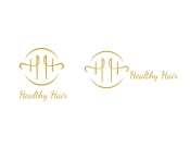 Projekt graficzny, nazwa firmy, tworzenie logo firm Logo dla salonu pielęgnacji włosów  - Szkicownik 