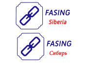 Projekt graficzny, nazwa firmy, tworzenie logo firm logotyp dla firmy FASING Siberia  - kasiaw6