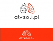 Projekt graficzny, nazwa firmy, tworzenie logo firm Logo dla marki Edukacyjnej- Alveoli - czarna303