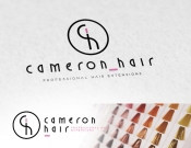 Projekt graficzny, nazwa firmy, tworzenie logo firm Redesign logo marki Cameron Hair - timur
