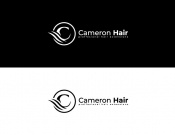 Projekt graficzny, nazwa firmy, tworzenie logo firm Redesign logo marki Cameron Hair - feim