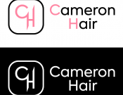 Projekt graficzny, nazwa firmy, tworzenie logo firm Redesign logo marki Cameron Hair - Nvnx
