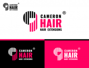 Projekt graficzny, nazwa firmy, tworzenie logo firm Redesign logo marki Cameron Hair - tunada