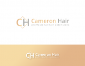 Projekt graficzny, nazwa firmy, tworzenie logo firm Redesign logo marki Cameron Hair - GraphicDesigner
