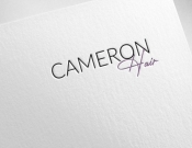 Projekt graficzny, nazwa firmy, tworzenie logo firm Redesign logo marki Cameron Hair - magfactory