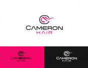 Projekt graficzny, nazwa firmy, tworzenie logo firm Redesign logo marki Cameron Hair - sansey