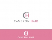 Projekt graficzny, nazwa firmy, tworzenie logo firm Redesign logo marki Cameron Hair - stone