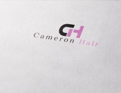Projekt graficzny, nazwa firmy, tworzenie logo firm Redesign logo marki Cameron Hair - bakalland