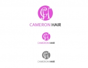 Projekt graficzny, nazwa firmy, tworzenie logo firm Redesign logo marki Cameron Hair - makkena