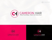 Projekt graficzny, nazwa firmy, tworzenie logo firm Redesign logo marki Cameron Hair - myKoncepT