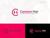 Projekt graficzny, nazwa firmy, tworzenie logo firm Redesign logo marki Cameron Hair - myKoncepT