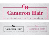 Projekt graficzny, nazwa firmy, tworzenie logo firm Redesign logo marki Cameron Hair - Graficzka92