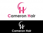 Projekt graficzny, nazwa firmy, tworzenie logo firm Redesign logo marki Cameron Hair - Volo7