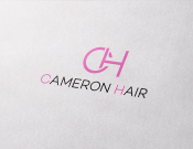 Projekt graficzny, nazwa firmy, tworzenie logo firm Redesign logo marki Cameron Hair - Quavol