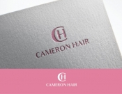 Projekt graficzny, nazwa firmy, tworzenie logo firm Redesign logo marki Cameron Hair - stone