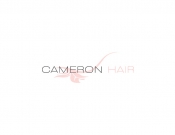 Projekt graficzny, nazwa firmy, tworzenie logo firm Redesign logo marki Cameron Hair - radofreshdesign