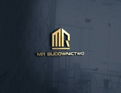 Projekt graficzny, nazwa firmy, tworzenie logo firm Logo dla M R Budownictwo.  - noon