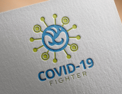 Projekt graficzny, nazwa firmy, tworzenie logo firm covid-19 fighter - KaZuMa