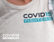 Projekt graficzny, nazwa firmy, tworzenie logo firm covid-19 fighter - GraphicDesigner