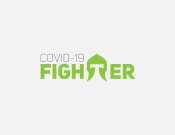 Projekt graficzny, nazwa firmy, tworzenie logo firm covid-19 fighter - Rgdm