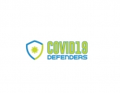 Projekt graficzny, nazwa firmy, tworzenie logo firm covid-19 fighter - 7thDesigners