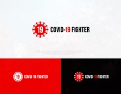 Projekt graficzny, nazwa firmy, tworzenie logo firm covid-19 fighter - myKoncepT