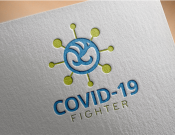 Projekt graficzny, nazwa firmy, tworzenie logo firm covid-19 fighter - KaZuMa