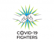 Projekt graficzny, nazwa firmy, tworzenie logo firm covid-19 fighter - szymon.cz