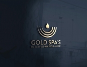 Projekt graficzny, nazwa firmy, tworzenie logo firm LOGO - GOLD SPA'S  PRESTIŻ KLASA LUX - malsta