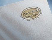Projekt graficzny, nazwa firmy, tworzenie logo firm LOGO - GOLD SPA'S  PRESTIŻ KLASA LUX - myKoncepT