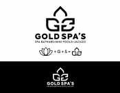 Projekt graficzny, nazwa firmy, tworzenie logo firm LOGO - GOLD SPA'S  PRESTIŻ KLASA LUX - DeViL3oo