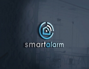 Projekt graficzny, nazwa firmy, tworzenie logo firm Logo produktu - smartalarm - stone