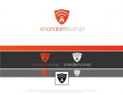 Projekt graficzny, nazwa firmy, tworzenie logo firm Logo produktu - smartalarm - Rysix