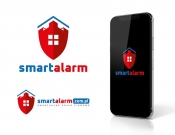 Projekt graficzny, nazwa firmy, tworzenie logo firm Logo produktu - smartalarm - Blanker