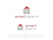 Projekt graficzny, nazwa firmy, tworzenie logo firm Logo produktu - smartalarm - Rysix