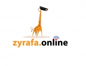 Projekt graficzny, nazwa firmy, tworzenie logo firm Logo produktu - żyrafa - alienmar